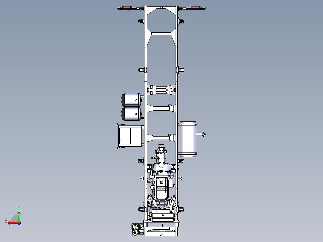 电动底盘（卡车） 150 hp后视图