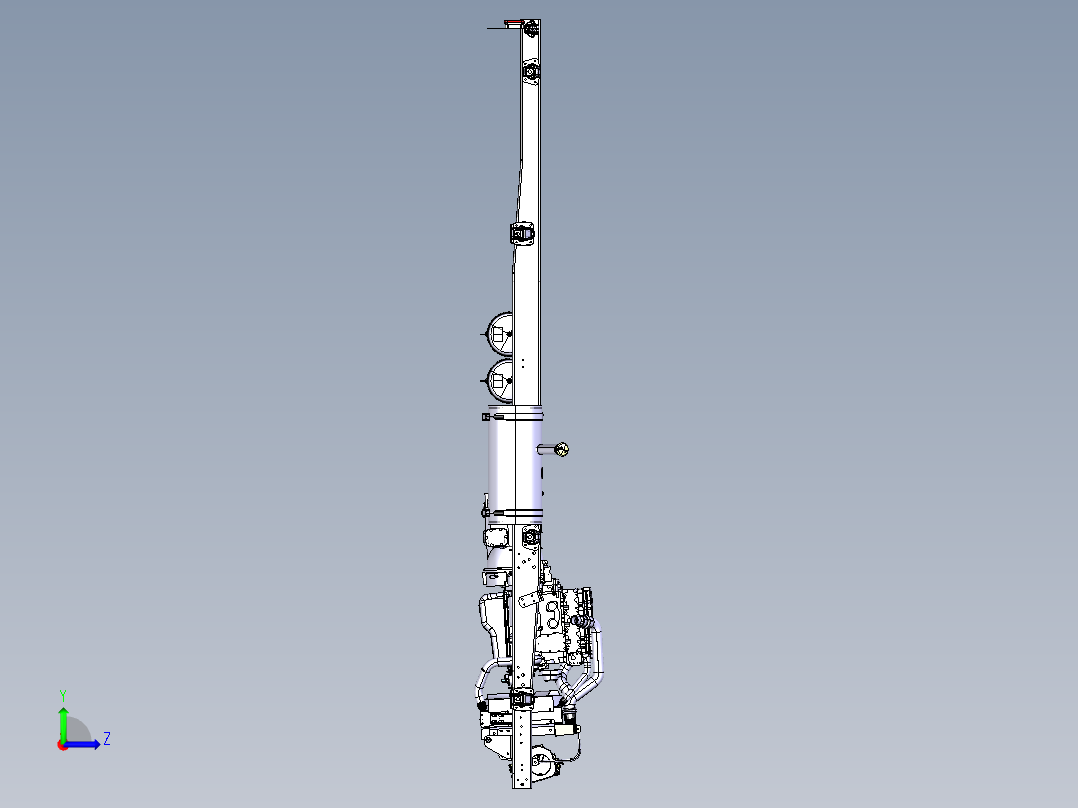 电动底盘（卡车） 150 hp左视图