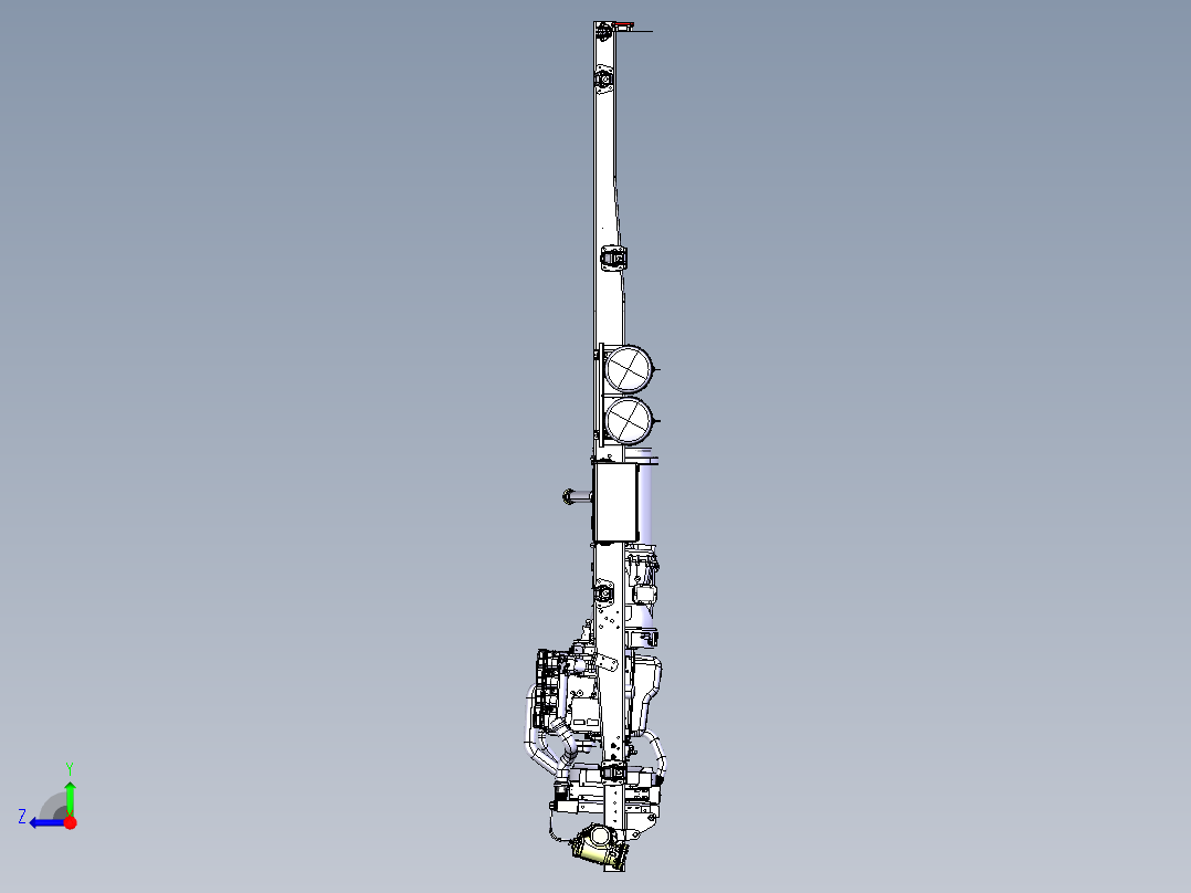 电动底盘（卡车） 150 hp右视图