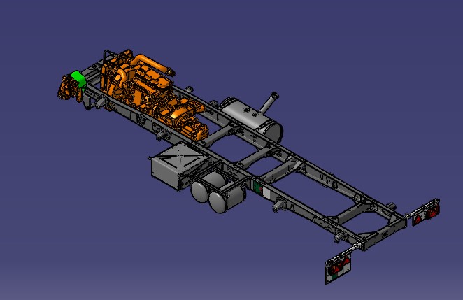 电动底盘（卡车） 150 hp