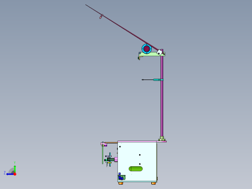 高精密半自动叠绕绕线机右视缩略图