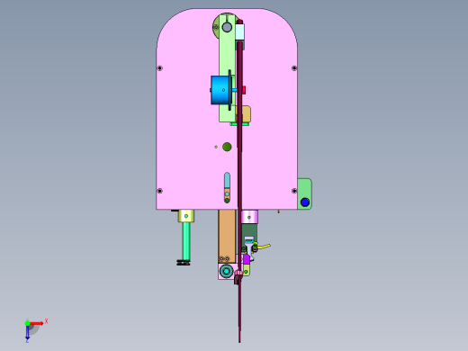 高精密半自动叠绕绕线机俯视缩略图