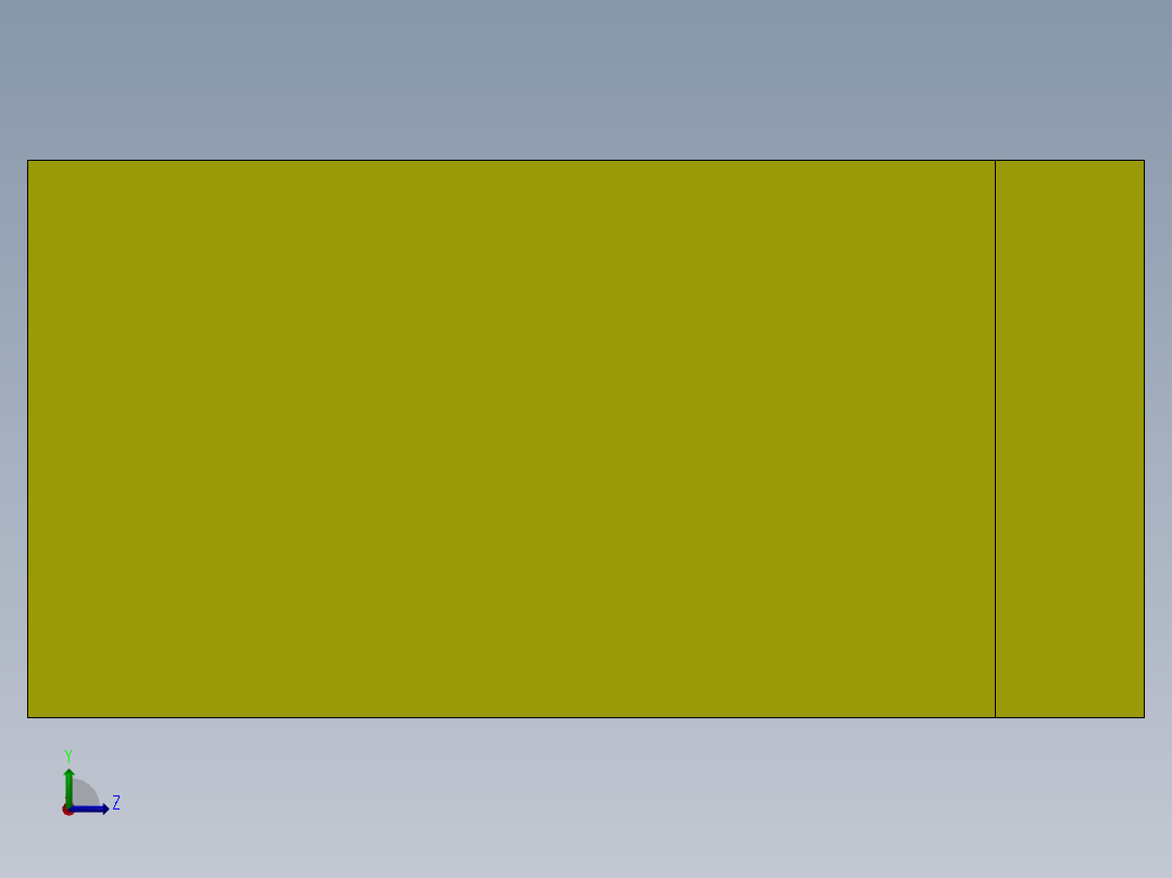 SW建模练习题-exercise 117左视图
