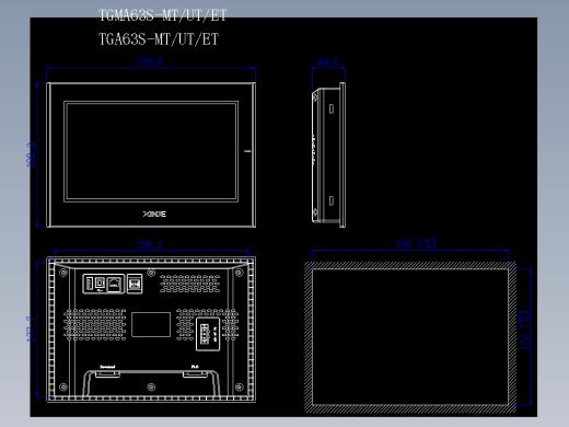 人机界面TG(M)A63S、CCSG-A62