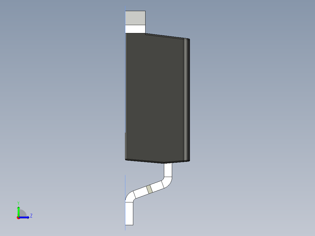 分立半导体元件封装-TO-263AB左视图