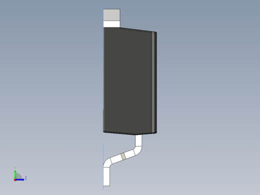 分立半导体元件封装-TO-263AB左视缩略图