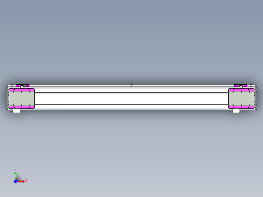 威洛博LC系列3d模型模组2LC14S1Y-S1150前视缩略图
