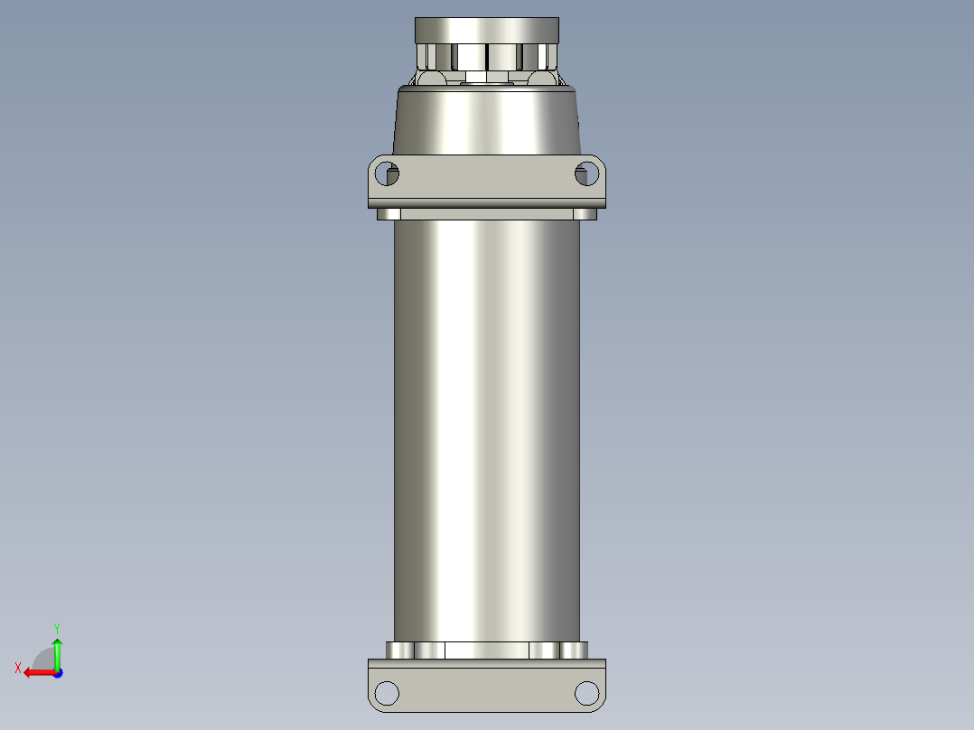 480 空气压缩机--stp后视图