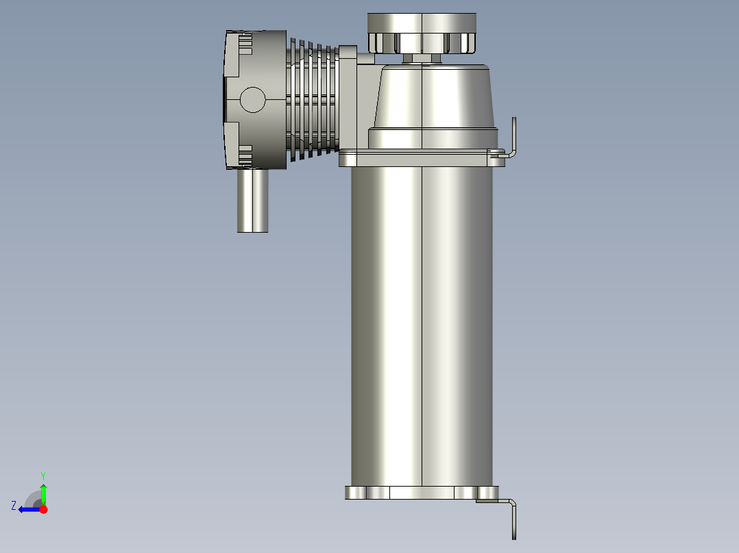 480 空气压缩机--stp右视图