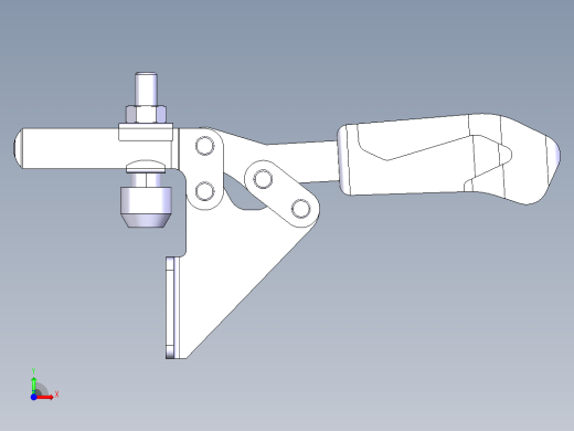德克斯TUNKERS气缸数模T2-27_UF_TUENKERS前视缩略图