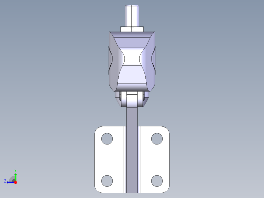 德克斯TUNKERS气缸数模T2-27_UF_TUENKERS右视缩略图
