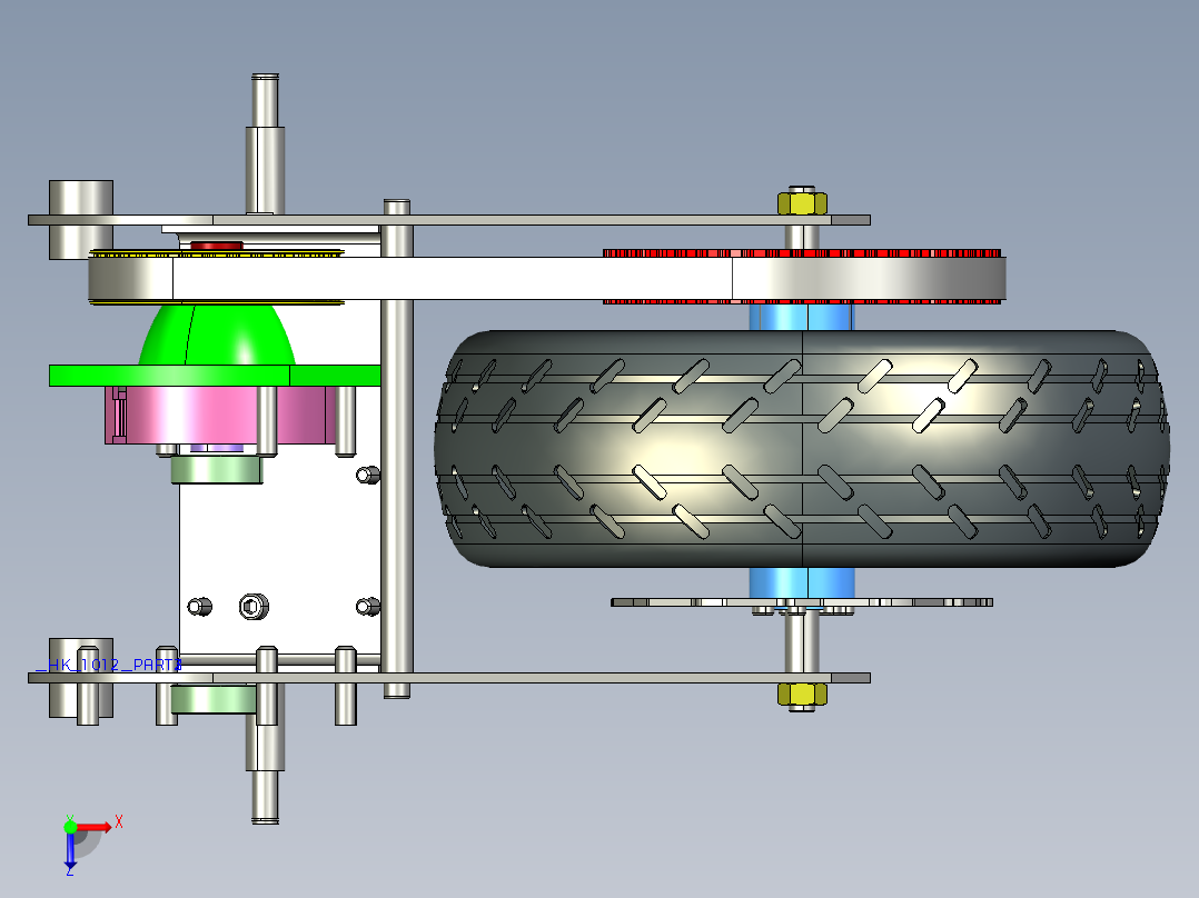 电动踏板车电单车详细模型俯视图