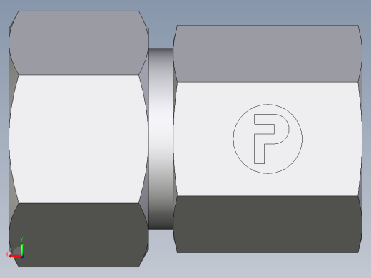 卡套式工业通用硬管接头EO_Swivel_connector_GAI15ZLM71后视缩略图