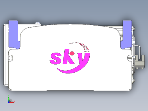 同步带滑台-半封闭B17H-L50-S1500-L-P75-D3前视缩略图