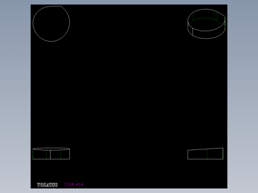 夾具配件2336-2D多系列多零件图纸模型