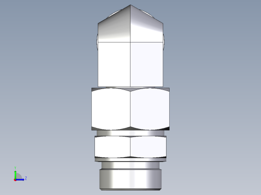 卡套式工业通用硬管接头EO_Assembled_adjustable_standpipe_elbow_EVW38SROMD71左视缩略图