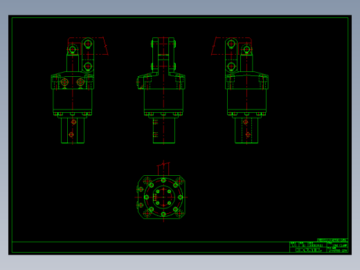 KOSMEKLKA0900-GRN多系列多零件图纸模型