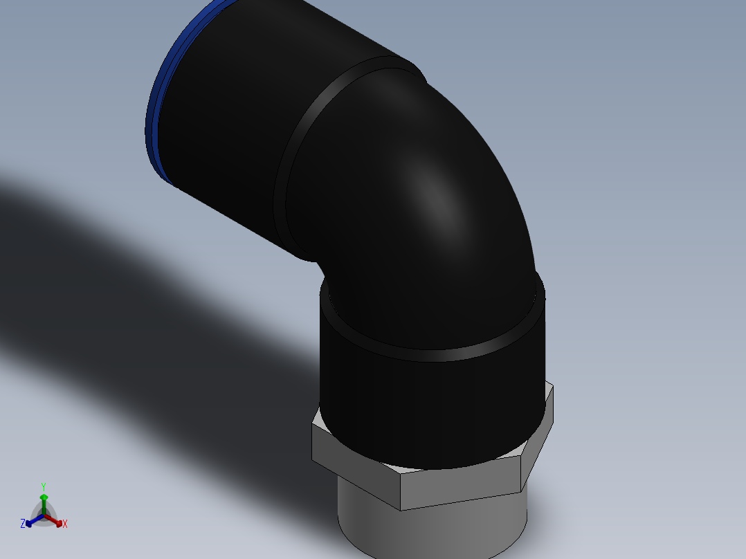 Ø16 x 1-2G COTOVELO 90° MACHO GIRAT. (C02471648)主视图