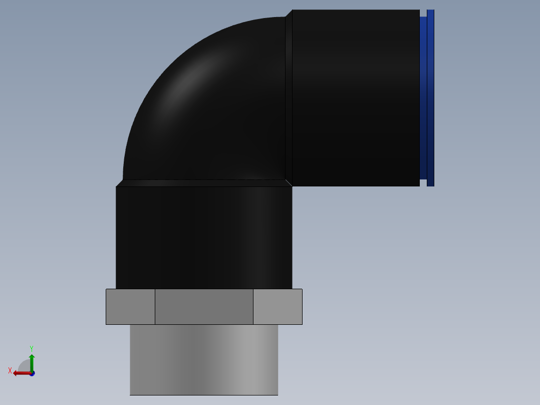 Ø16 x 1-2G COTOVELO 90° MACHO GIRAT. (C02471648)后视图