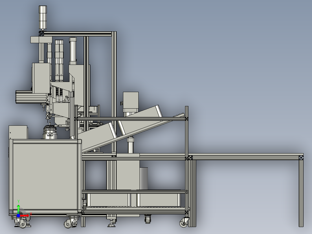 发电机总成装前视图