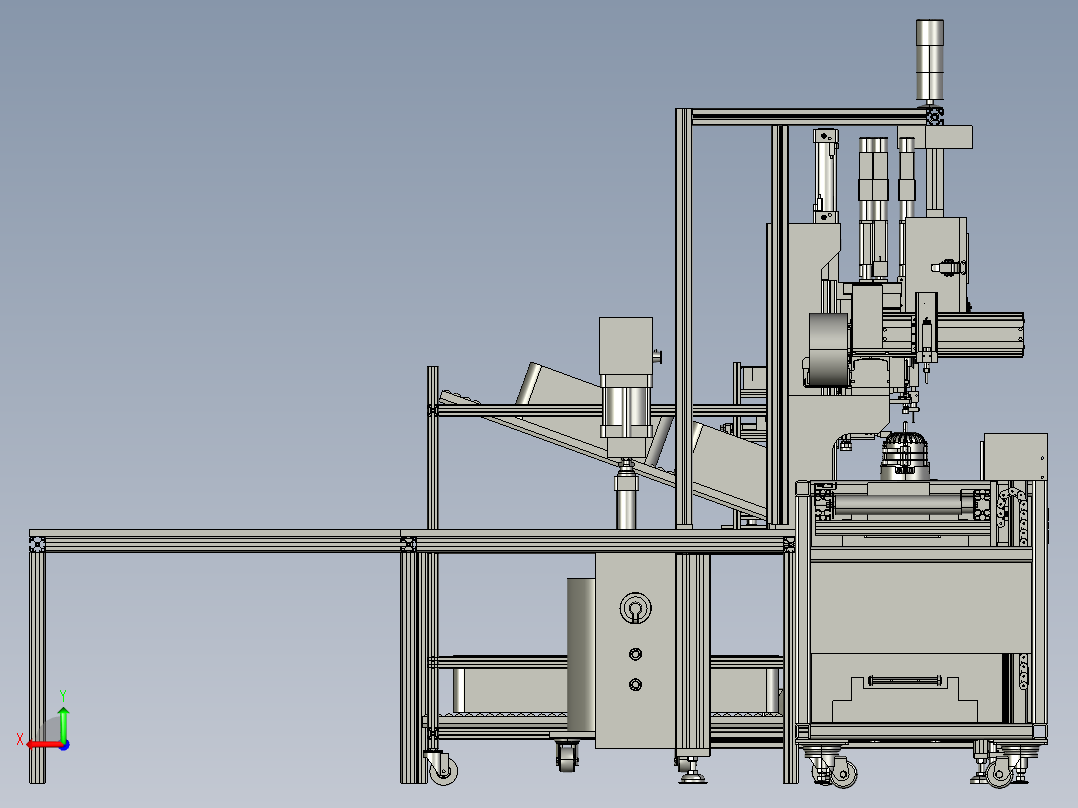 发电机总成装后视图