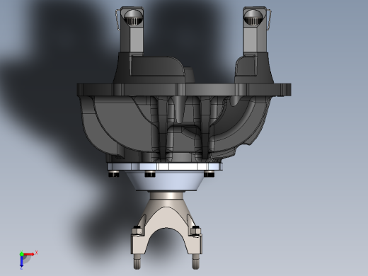 铸造的天线座俯视缩略图