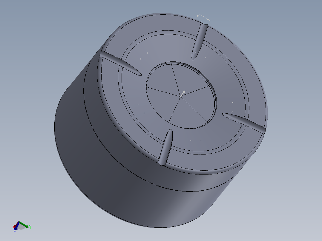 旋转式开合烟灰缸