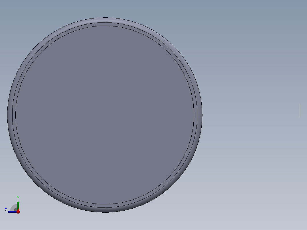 旋转式开合烟灰缸右视图