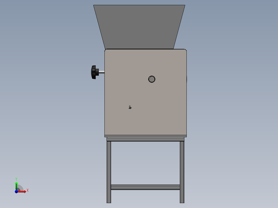 家用手摇面条机sw18可编辑前视图