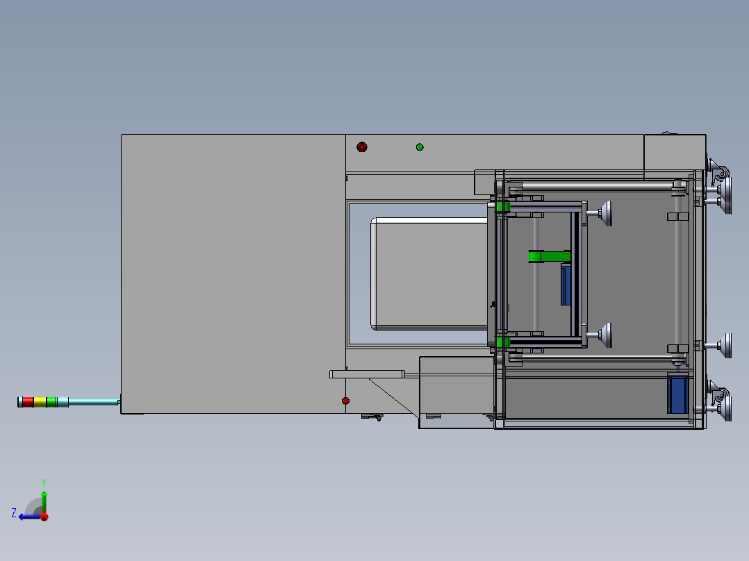 大型音响自动化设备sw19可编辑右视图