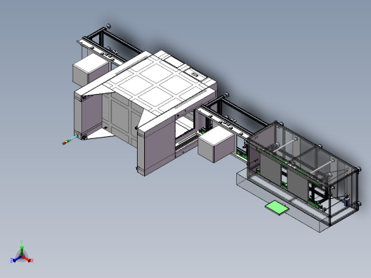 大型音响自动化设备sw19可编辑正等轴测缩略图