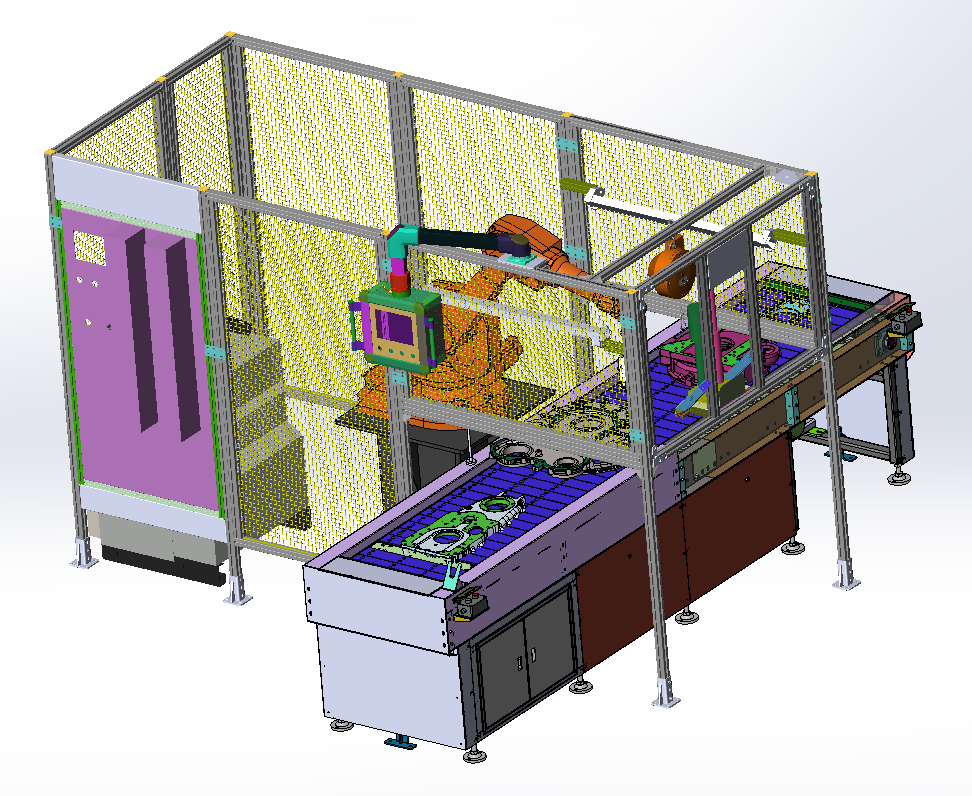 机器人视觉柔性涂胶sw21可编辑