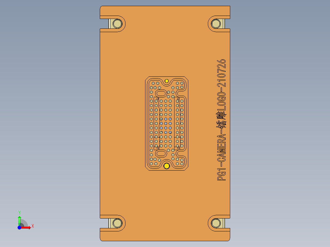 PG1-Camera-镭雕LOGO前视图