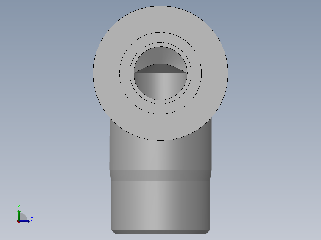 法兰接头、1CFL9-22-08左视图