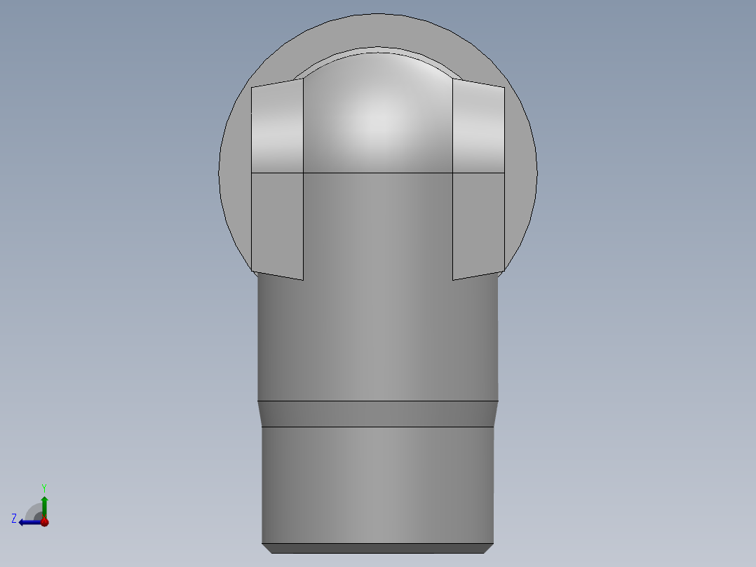 法兰接头、1CFL9-22-08右视图