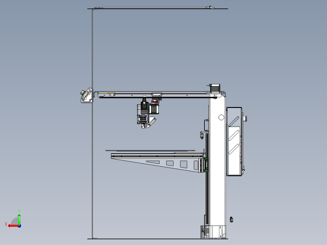 B2003997-3D打印机 华昌 - m12后视图