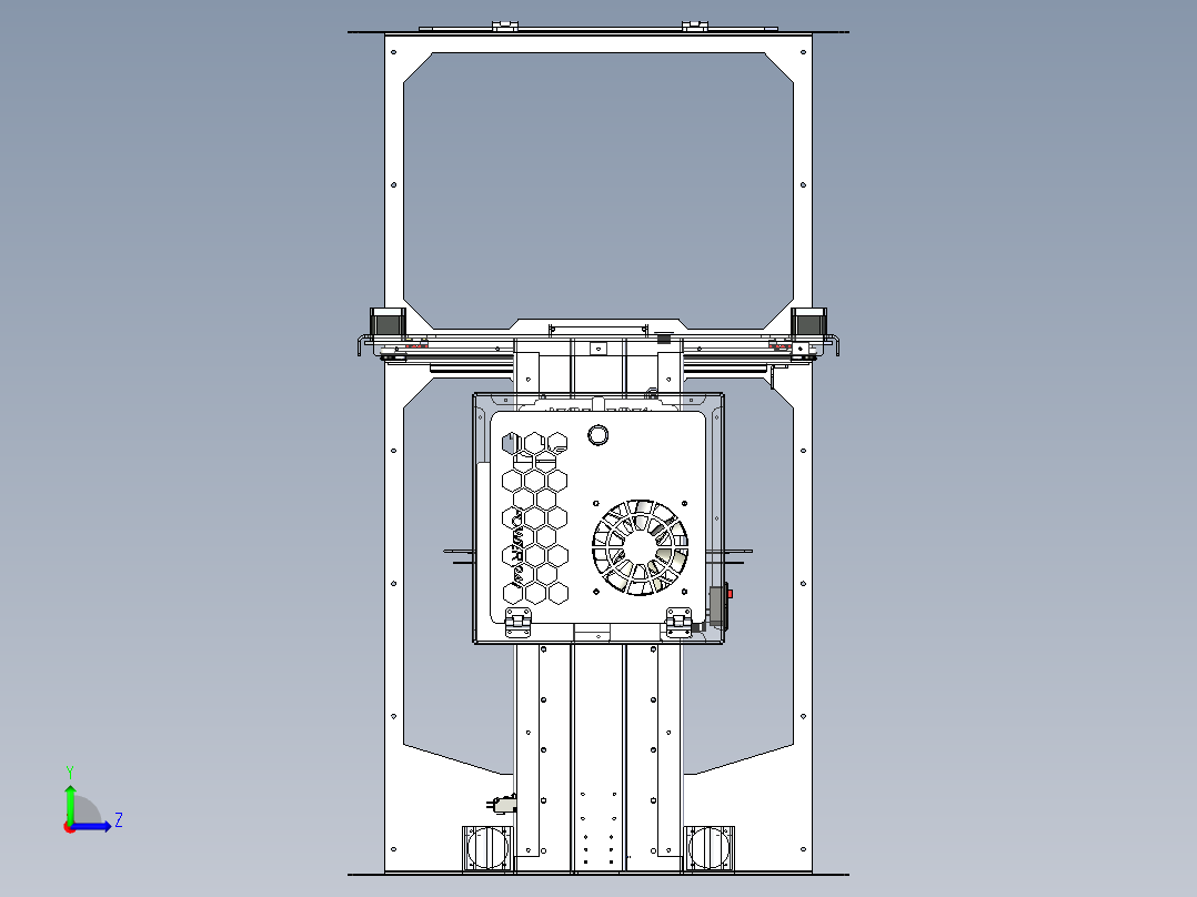 B2003997-3D打印机 华昌 - m12左视图