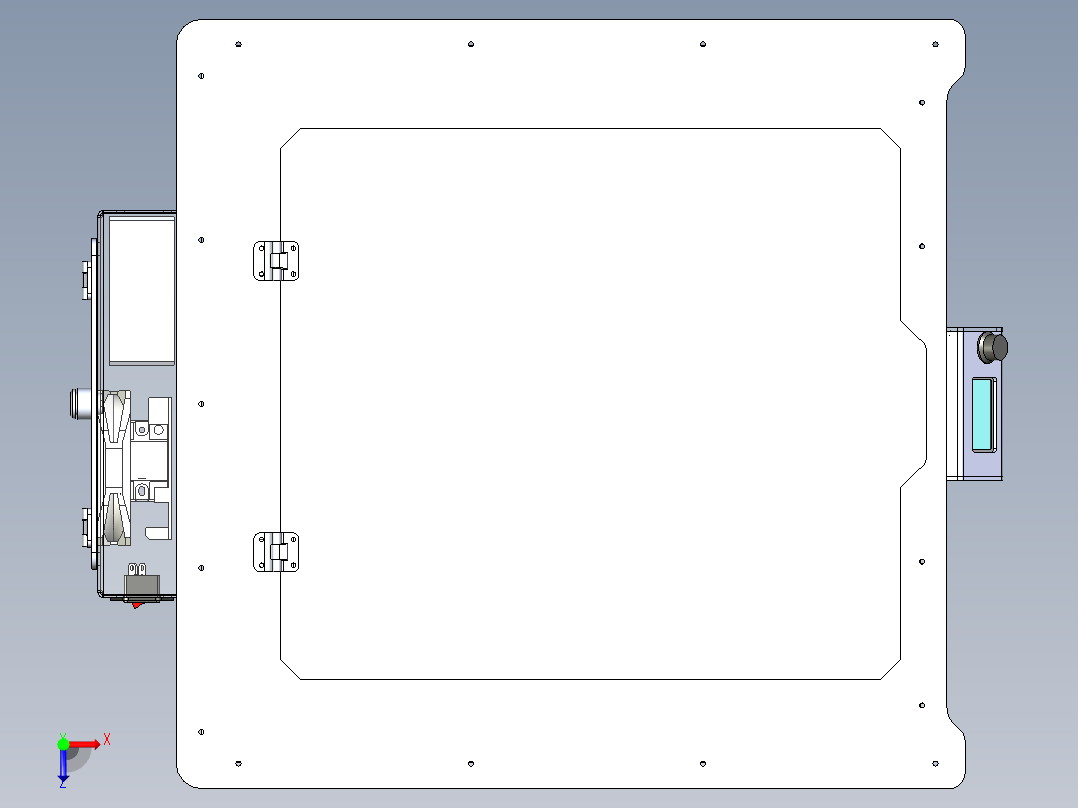 B2003997-3D打印机 华昌 - m12俯视图