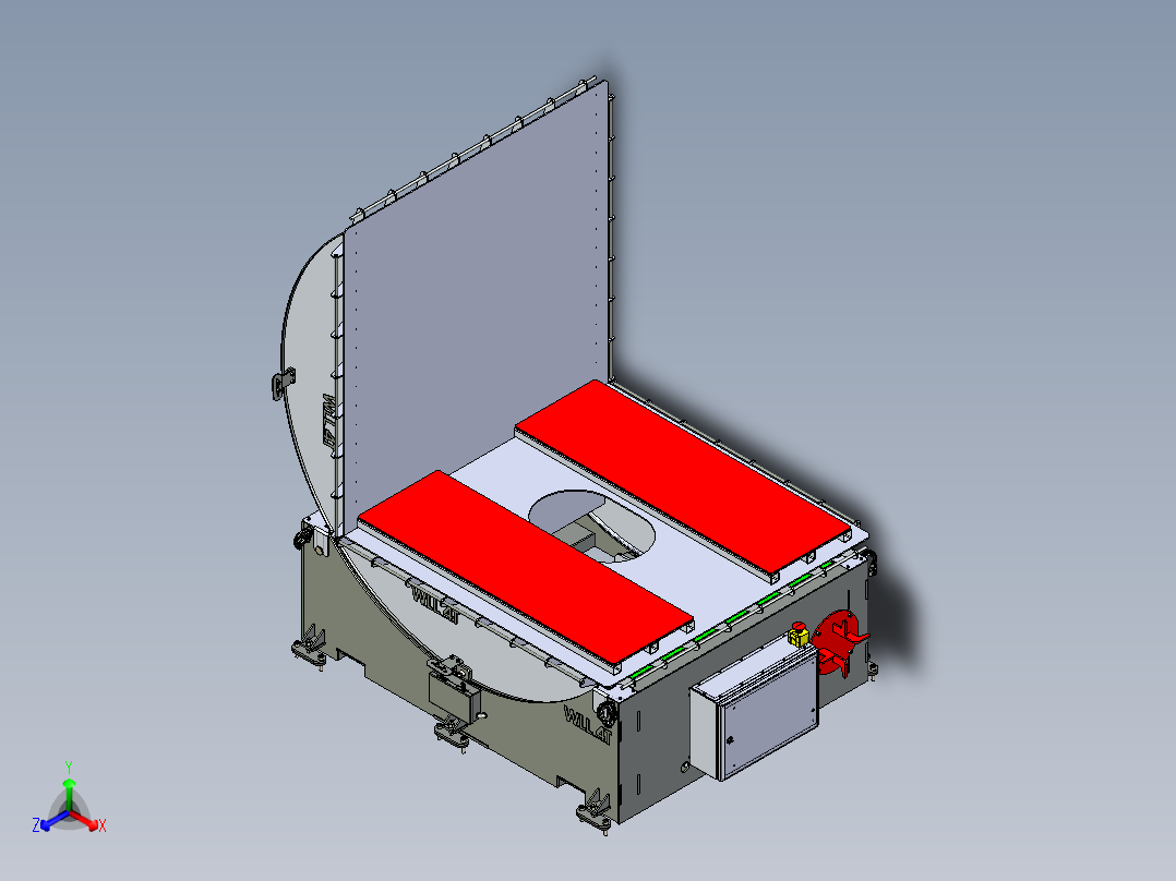 A0002630-模具倾斜器（翻转台）4T正等轴测图