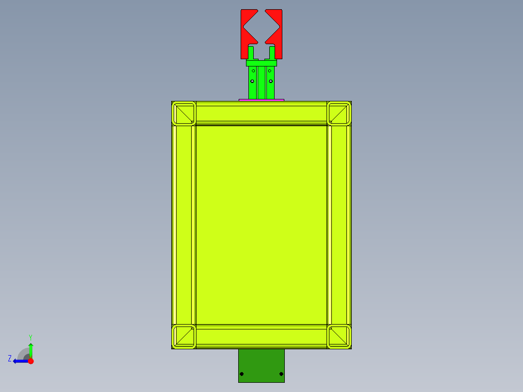 分拣工装右视图