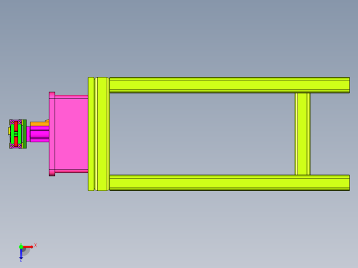 分拣工装俯视缩略图