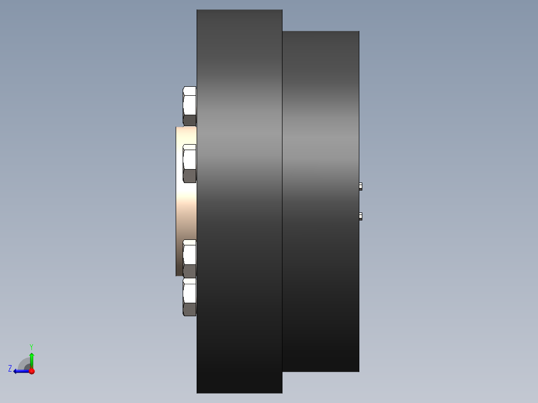 摆线减速器、摆线针轮减速器、减速器(21)右视图