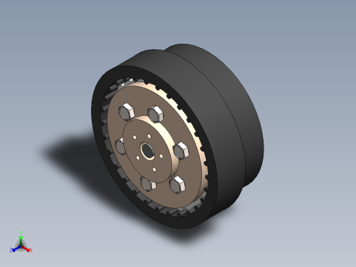 摆线减速器、摆线针轮减速器、减速器(21)正等轴测缩略图