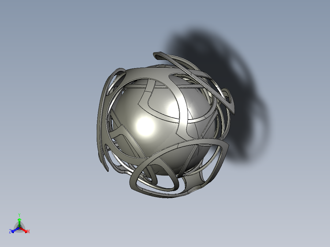 宇宙飞船(5)主视图