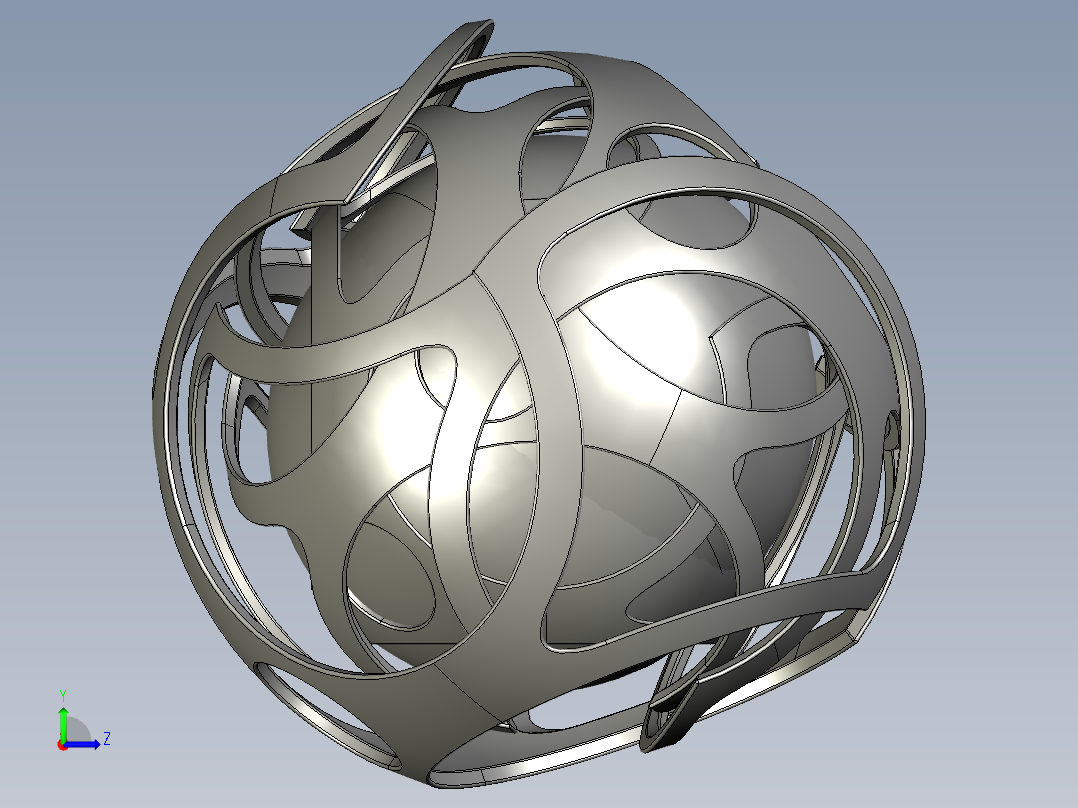 宇宙飞船(5)左视图