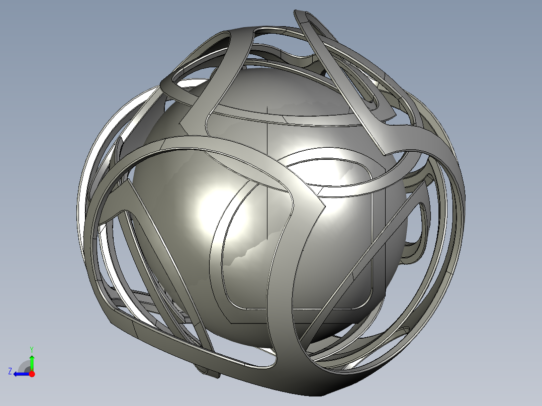 宇宙飞船(5)右视图