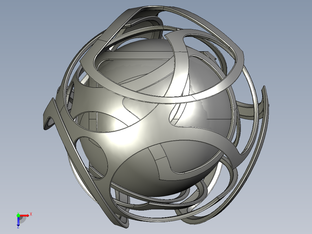 宇宙飞船(5)俯视图
