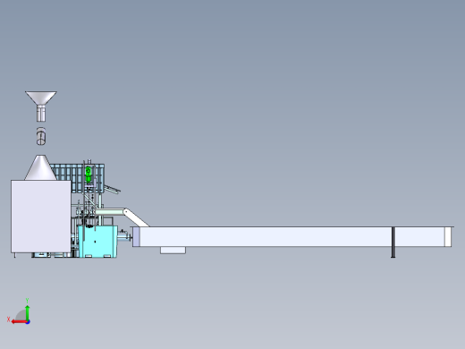 电石厂净化灰处理产线step后视缩略图