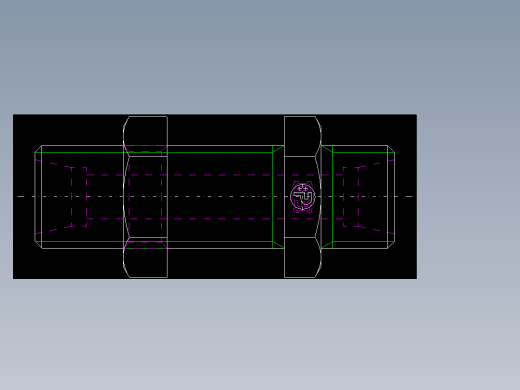 PARKER管接头EO Bulkhead union SV08LOMDCF(16)_back
