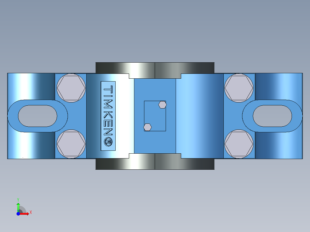 滚动轴承 Timken 85mm前视图